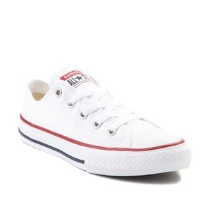 Converse Chuck Taylor All Star Lo Sneaker -white -Little Kid size 11